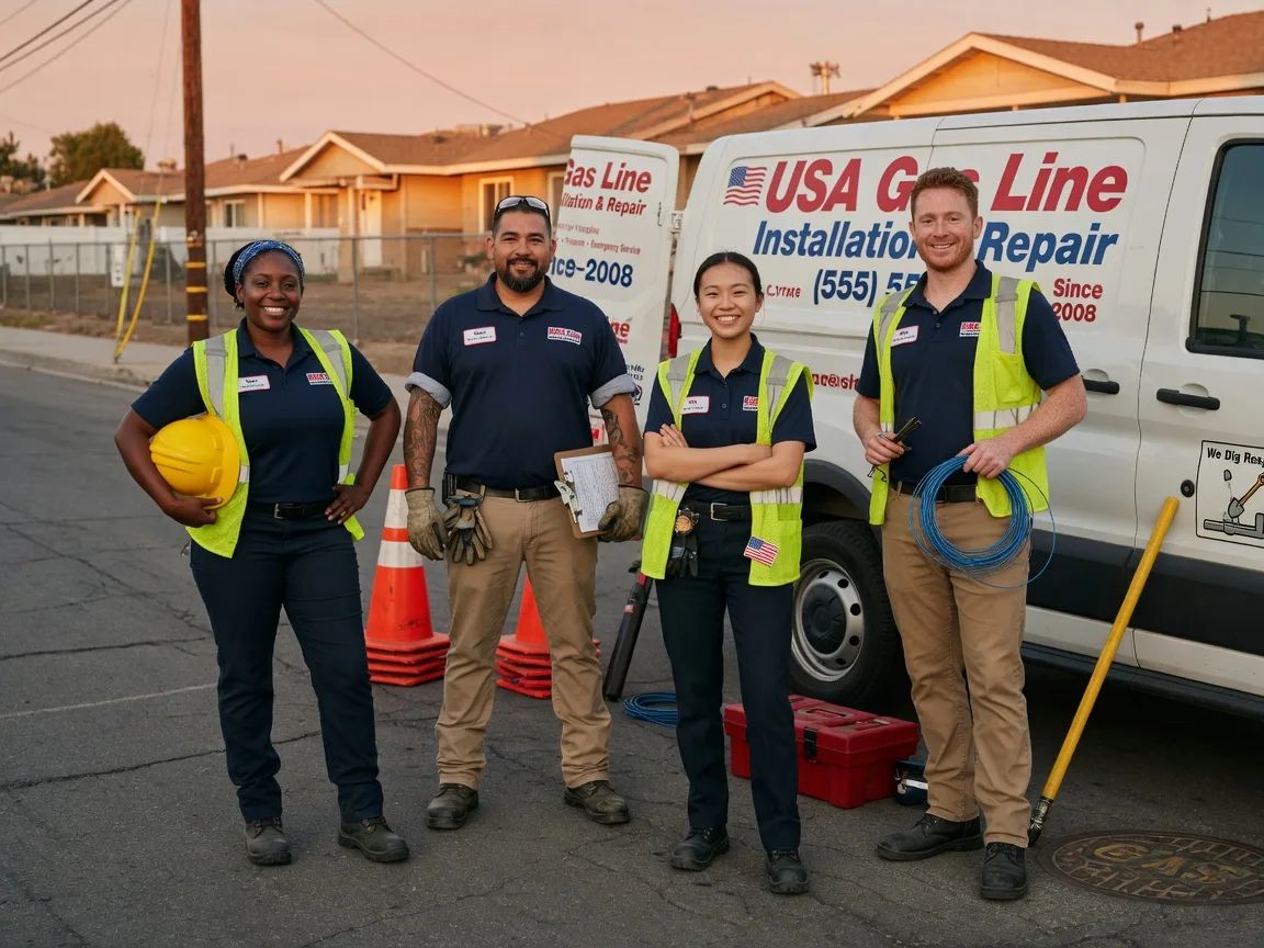 Gas Line Installation company in Broken Bow, OK